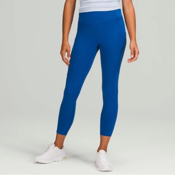 lululemon athletica Pants - Lululemon Fast and Free High-Rise Tight 25" *Nulux Symphony Blue